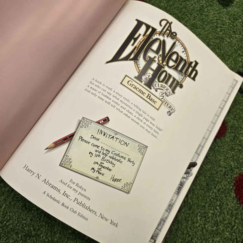 Eleventh Hour Graeme Base Picture Book